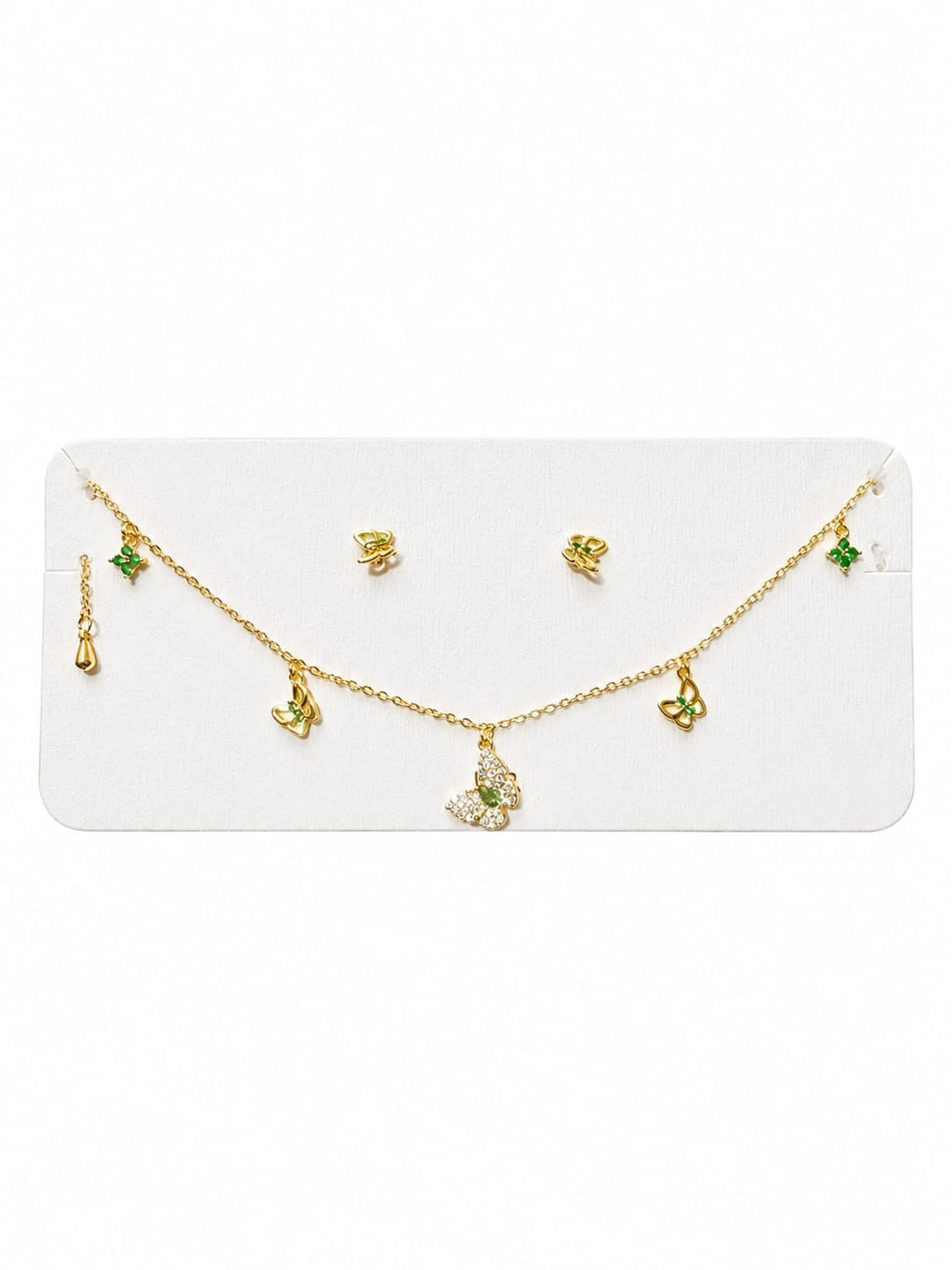 Stainless Steel Necklace & Earrings Collection