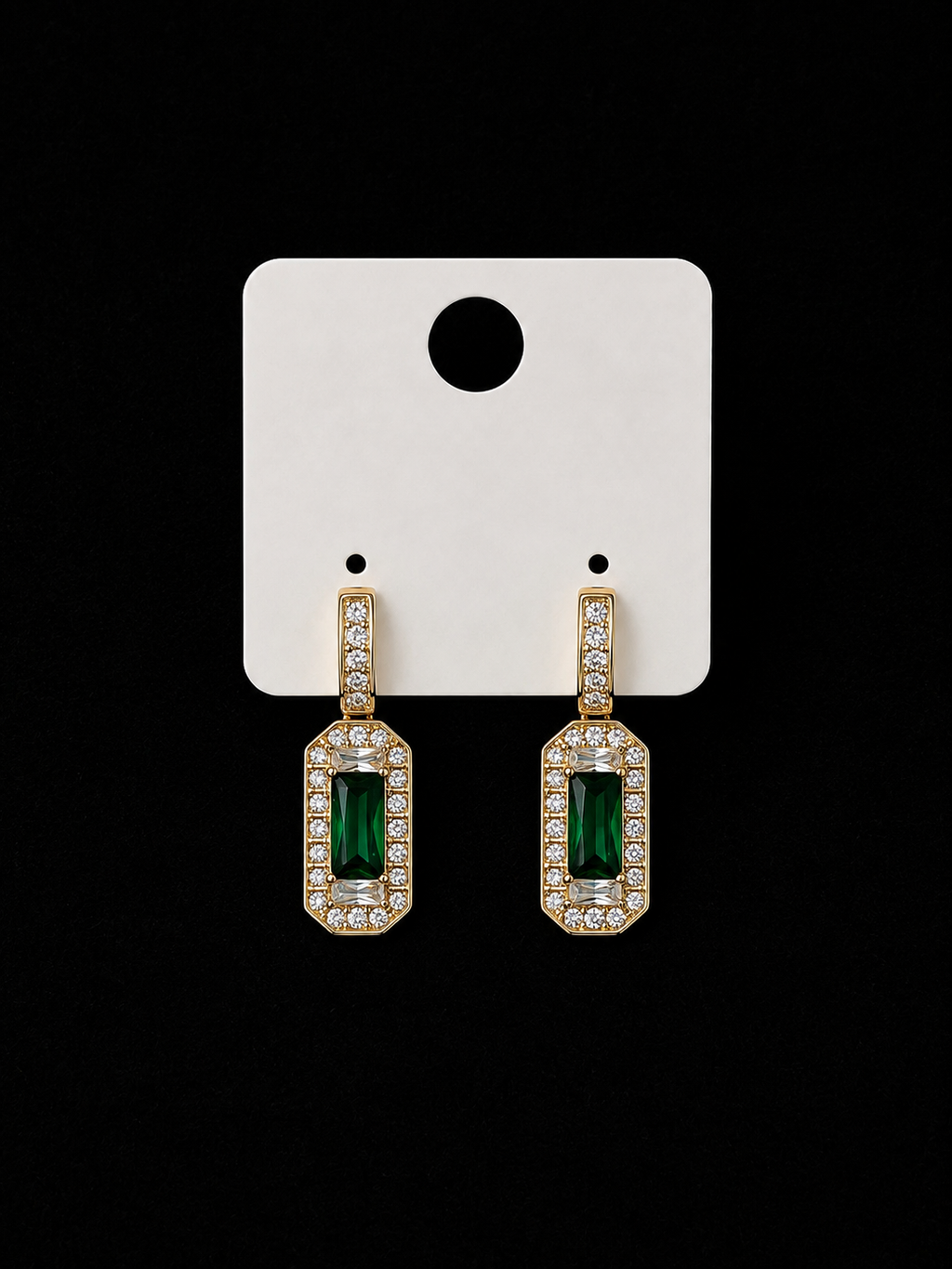 Gold-Plated Stainless Steel Earrings