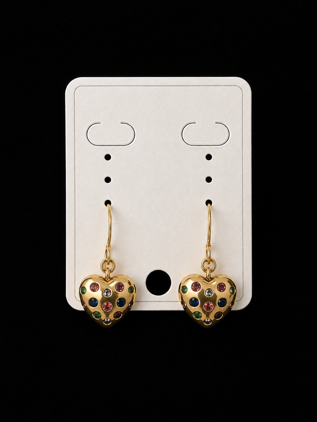Gold-Plated Stainless Steel Earrings