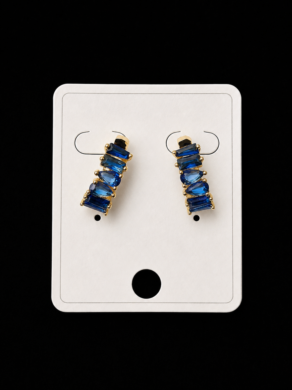 Gold-Plated Stainless Steel Earrings