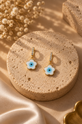 Gold-Plated Stainless Steel Earrings