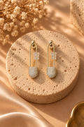 Gold-Plated Stainless Steel Earrings