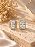 Gold-Plated Stainless Steel Earrings