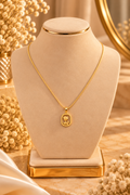 Gold Cameo Pendant Necklace