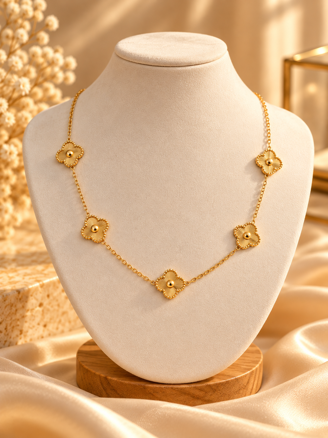 Gold-Plated Stainless Steel Necklace