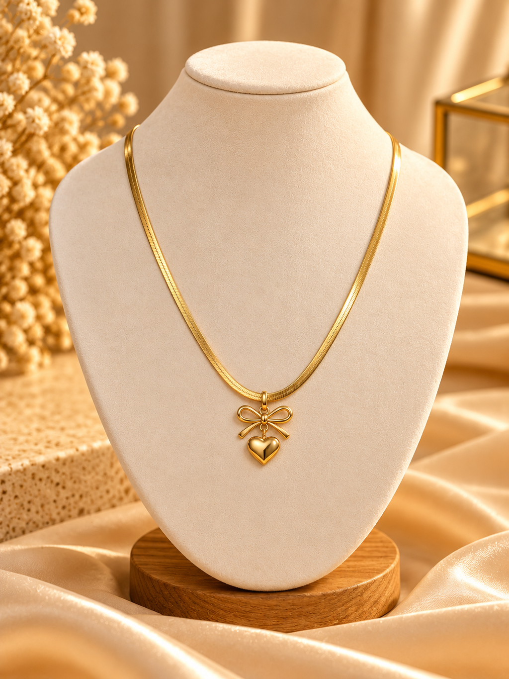 Gold-Plated Stainless Steel Necklace