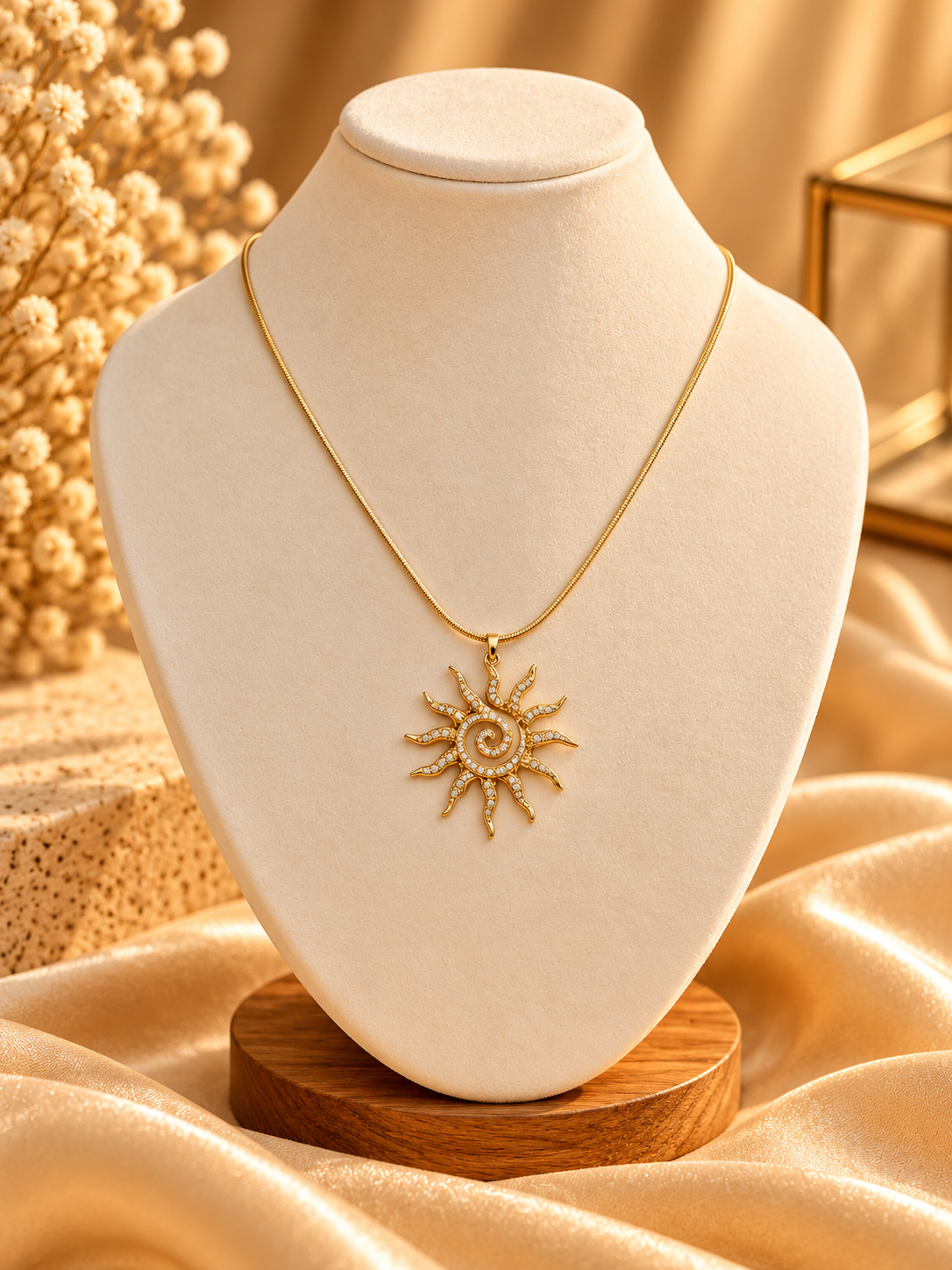 Gold-Plated Stainless Steel Necklace