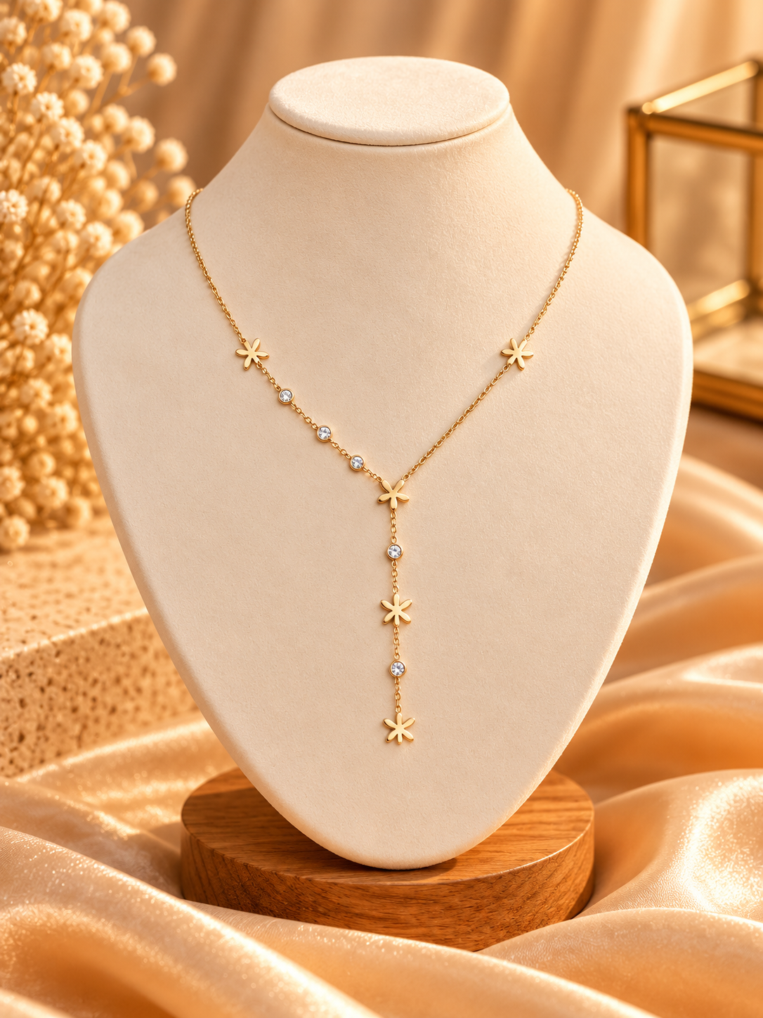 Gold-Plated Stainless Steel Necklace