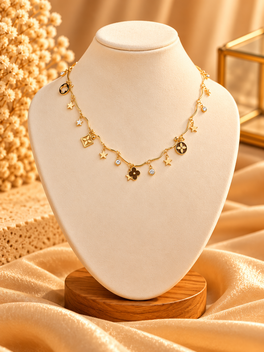 Gold-Plated Stainless Steel Necklace