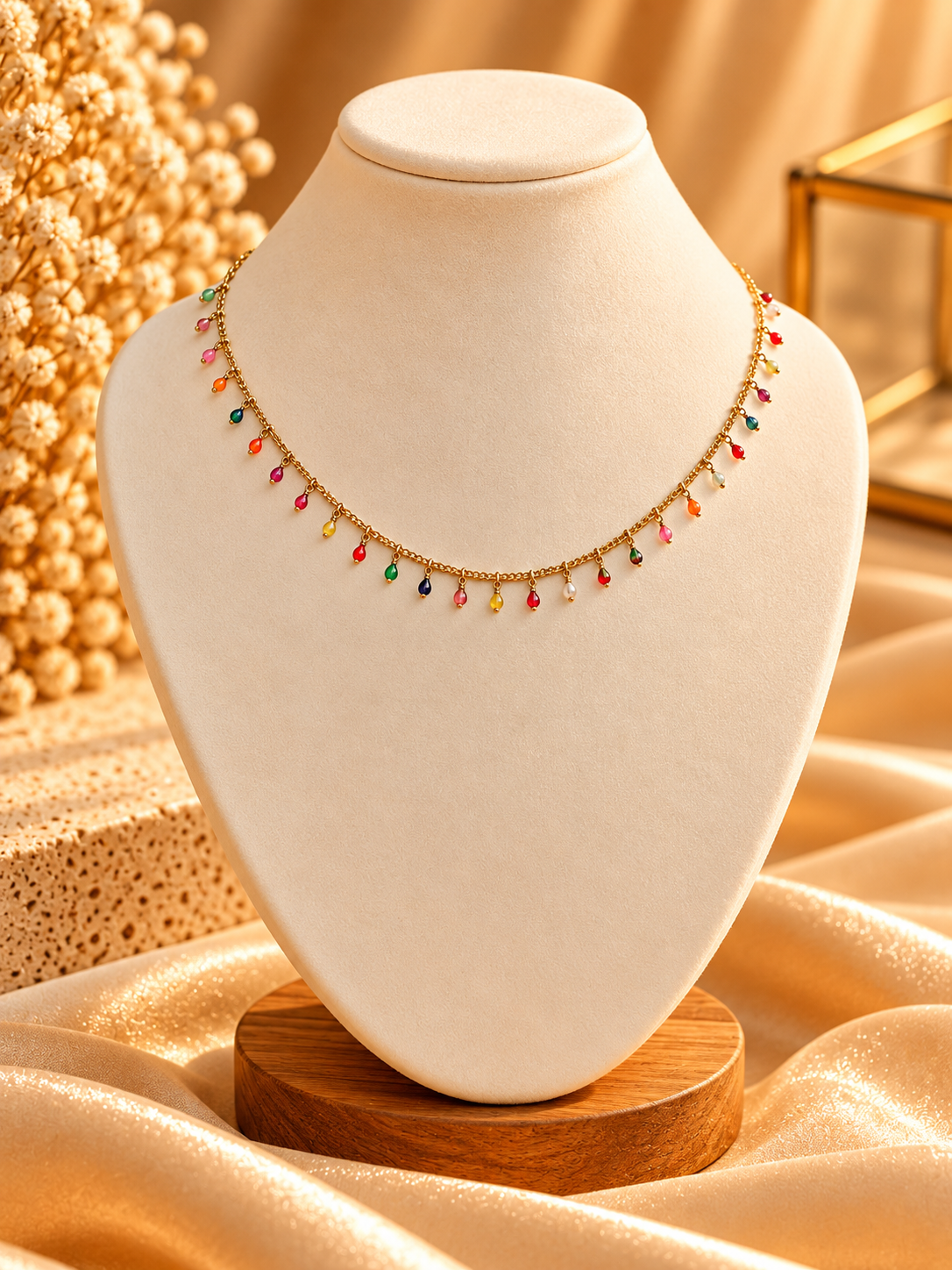Gold-Plated Stainless Steel Necklace