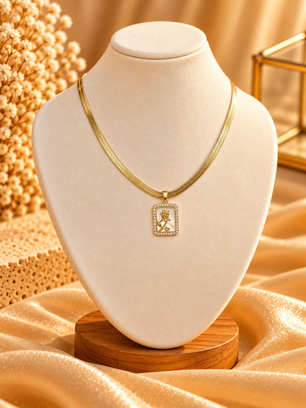 Gold-Plated Stainless Steel Necklace