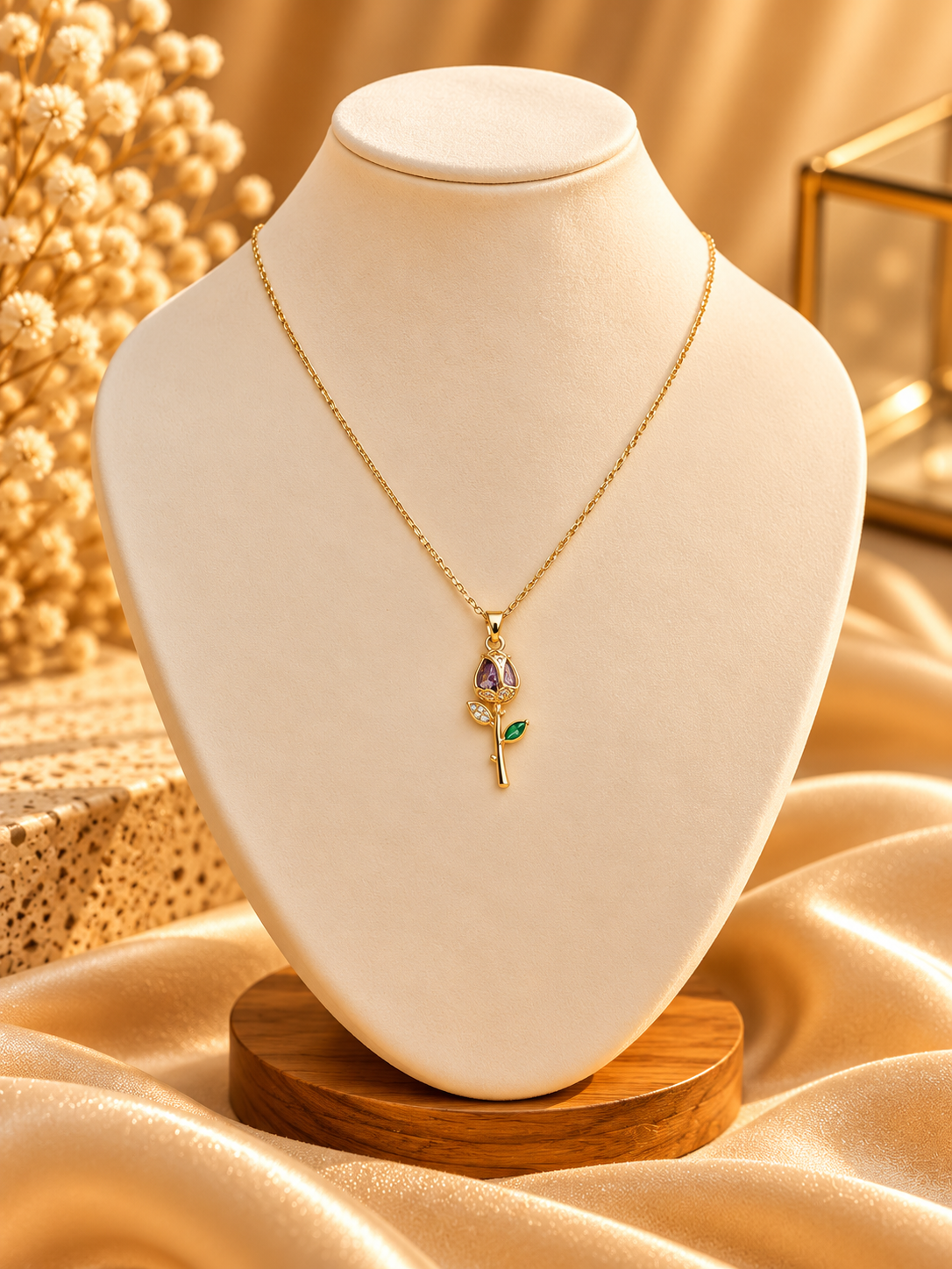 Gold-Plated Stainless Steel Necklace