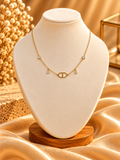 Gold-Plated Stainless Steel Necklace