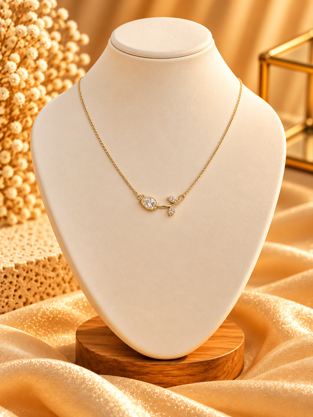 Gold-Plated Stainless Steel Necklace