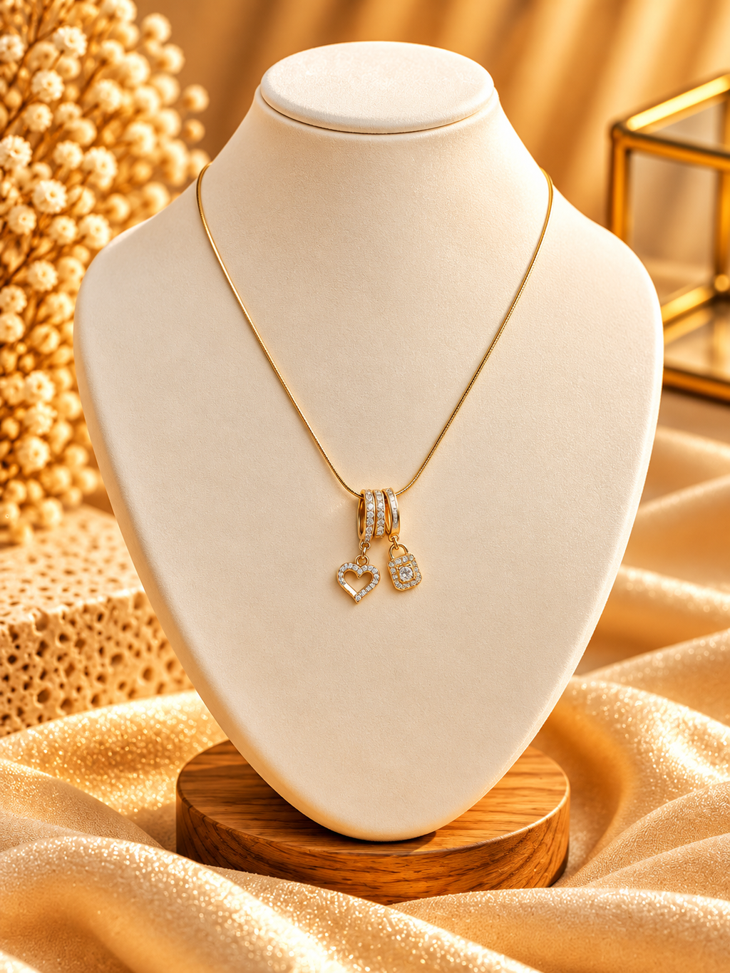 Gold-Plated Stainless Steel Necklace