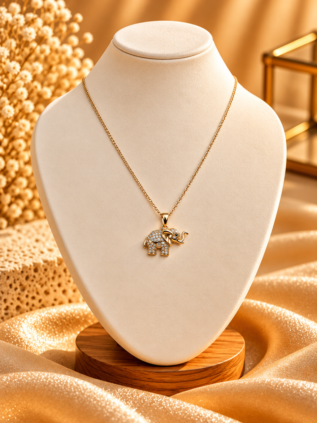 Gold-Plated Stainless Steel Necklace