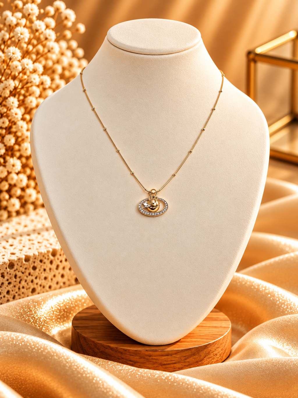 Gold-Plated Stainless Steel Necklace