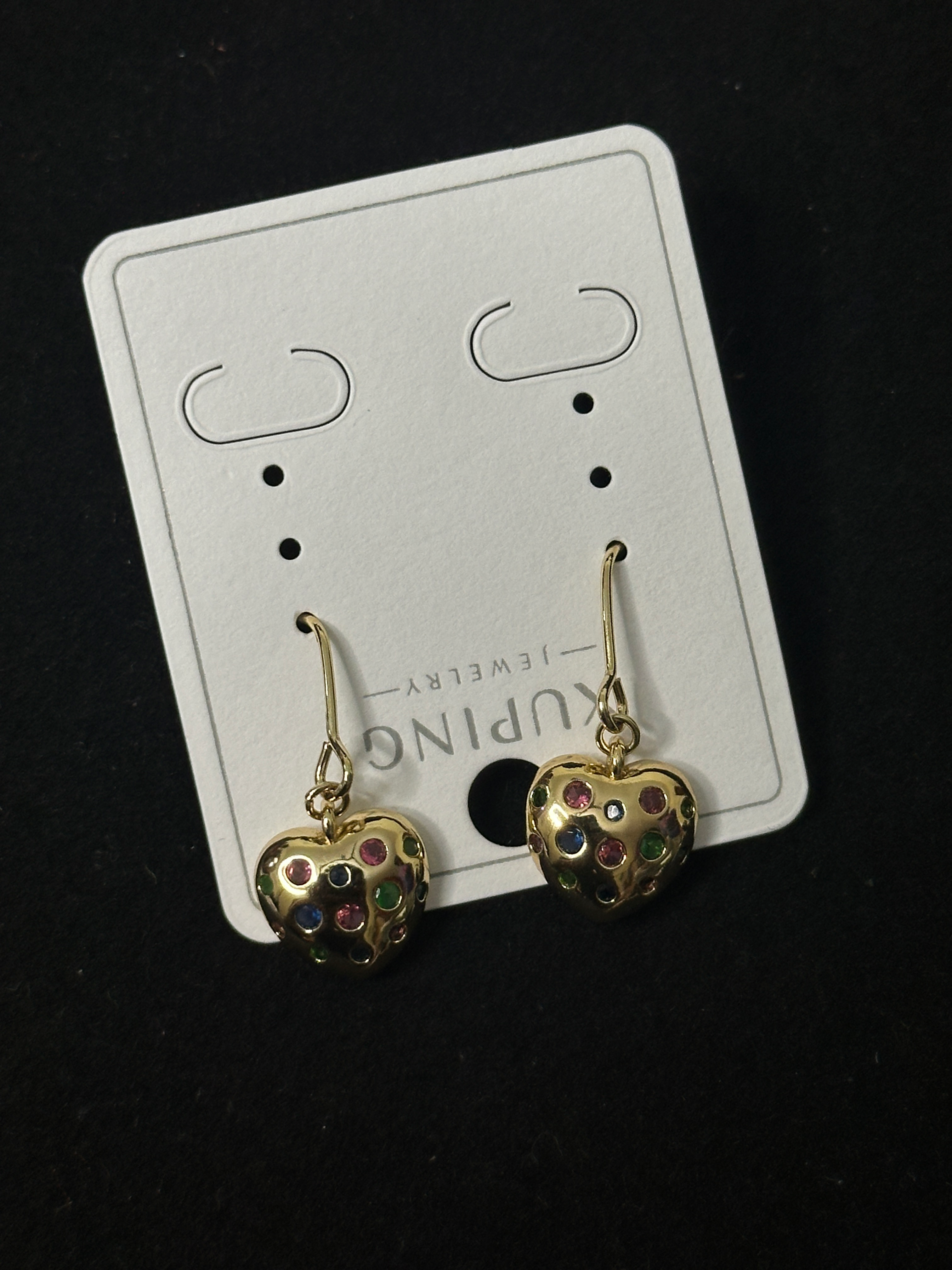 Gold-Plated Stainless Steel Earrings