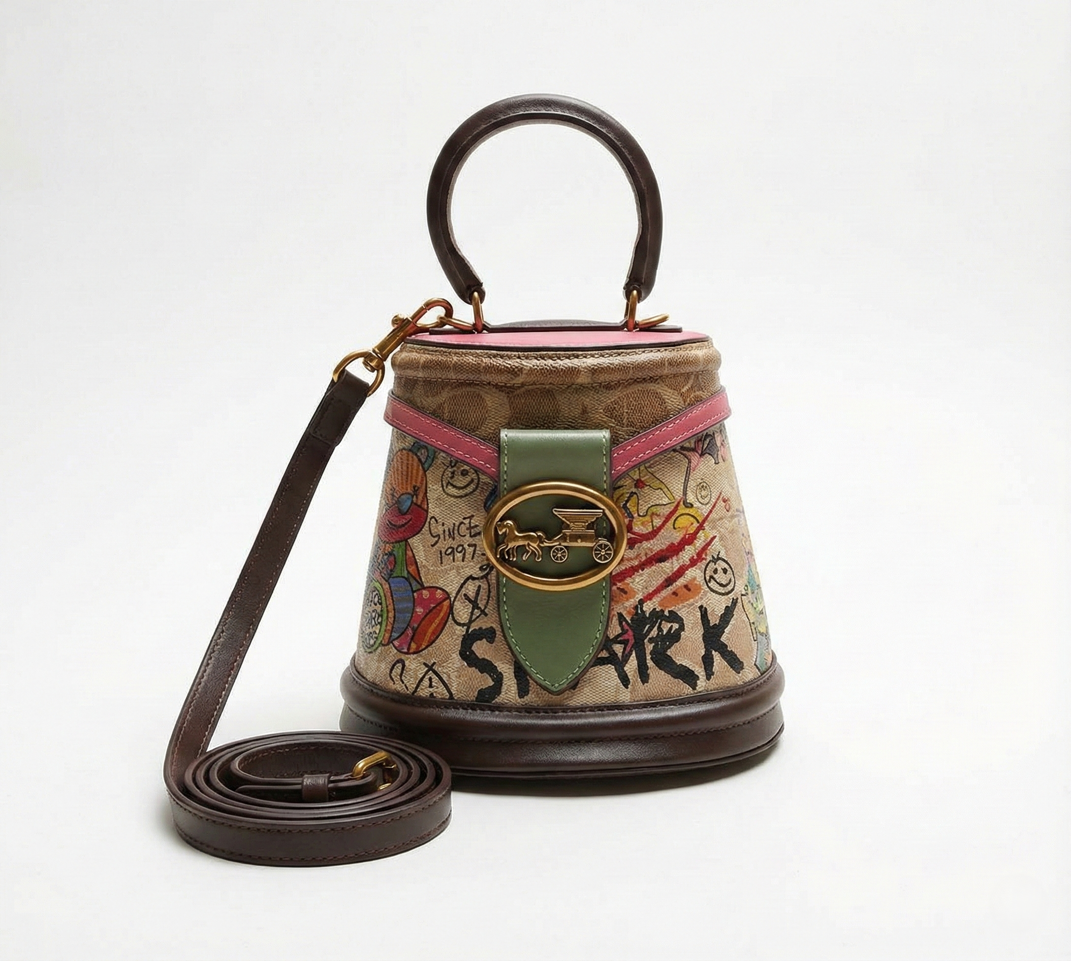Graffiti Gala Bucket Bag