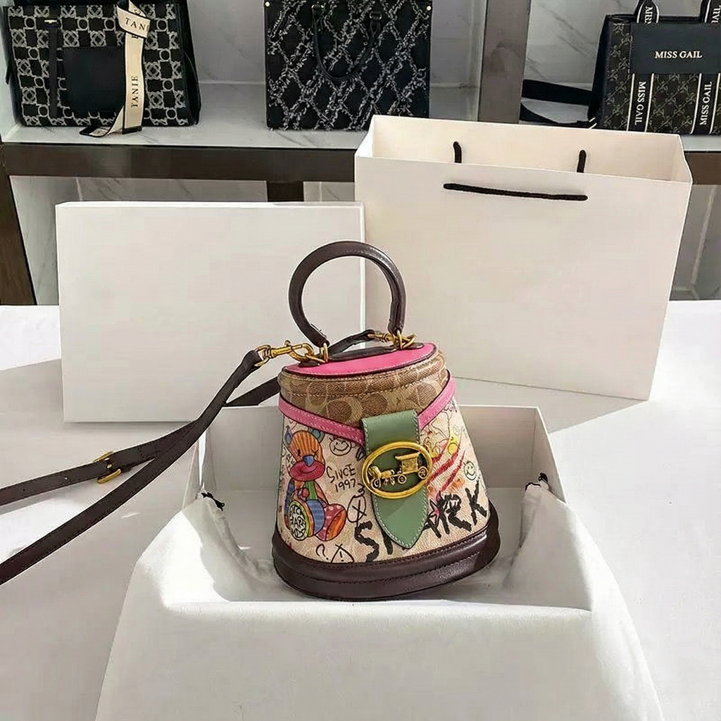 Graffiti Gala Bucket Bag