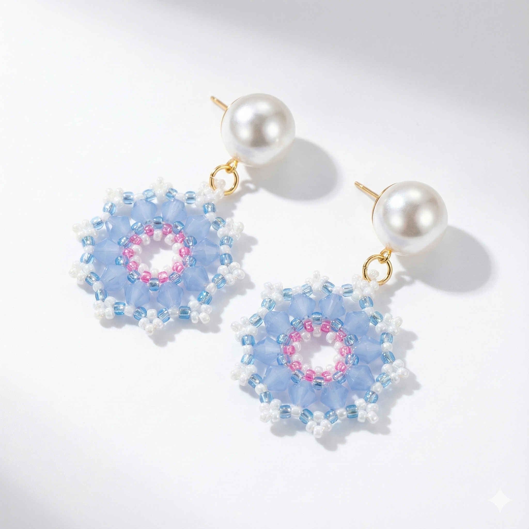 Frosty Flora Earrings