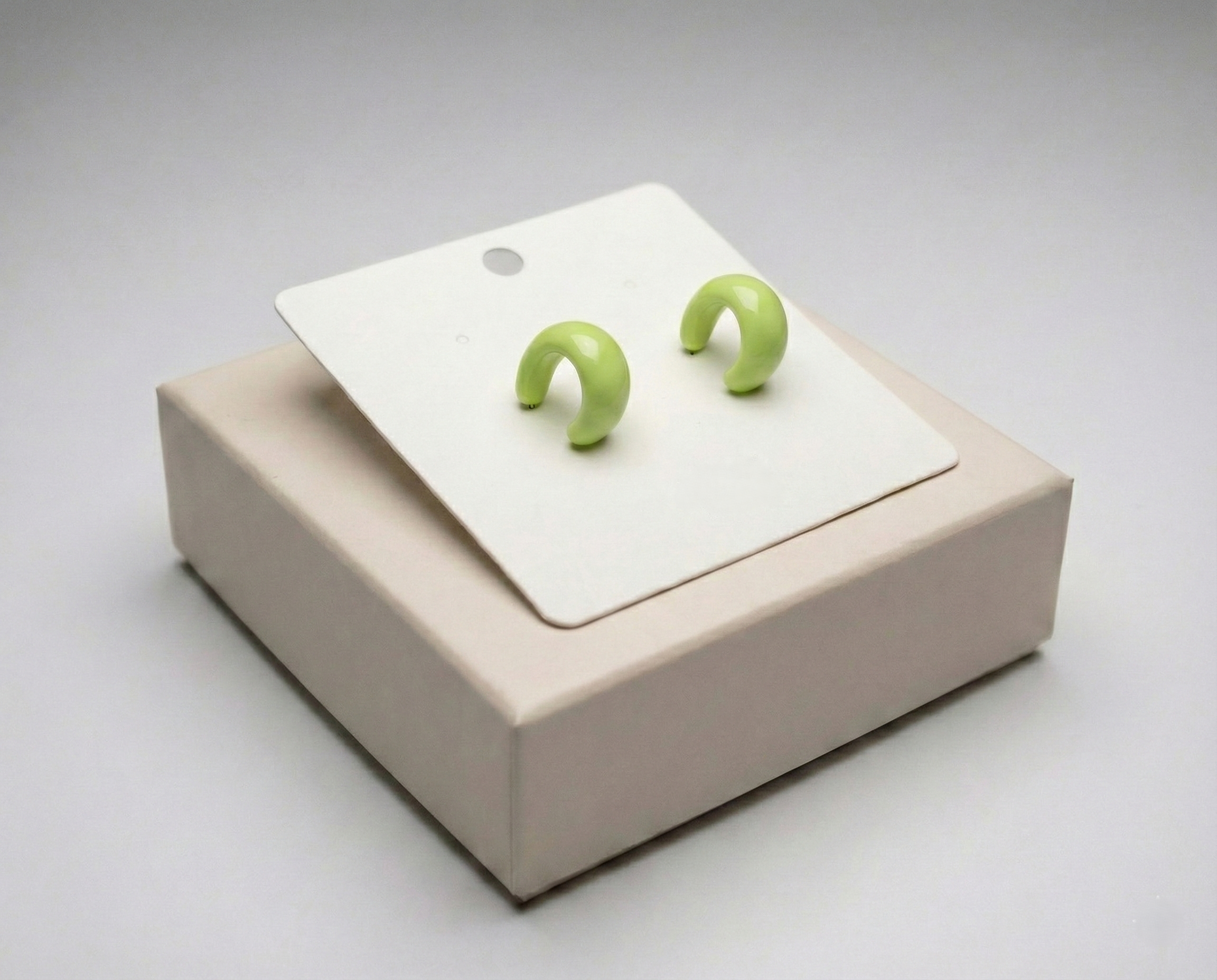 Lucid Curve Stud Earrings