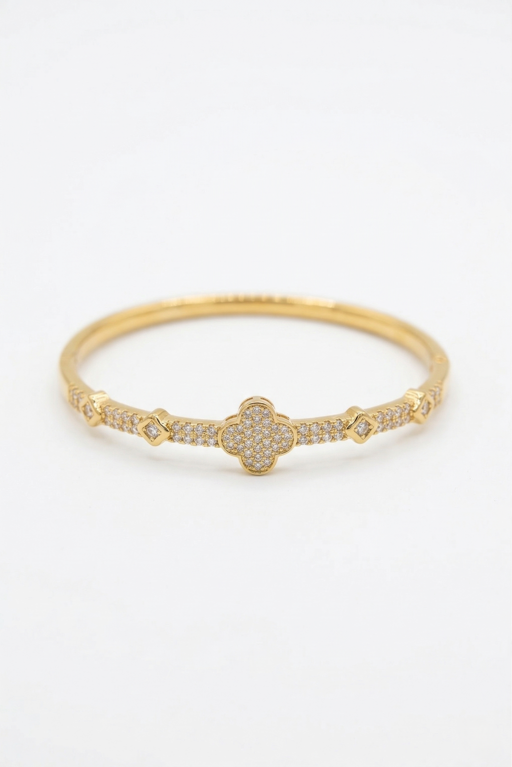 Gilded Clover Bracelet