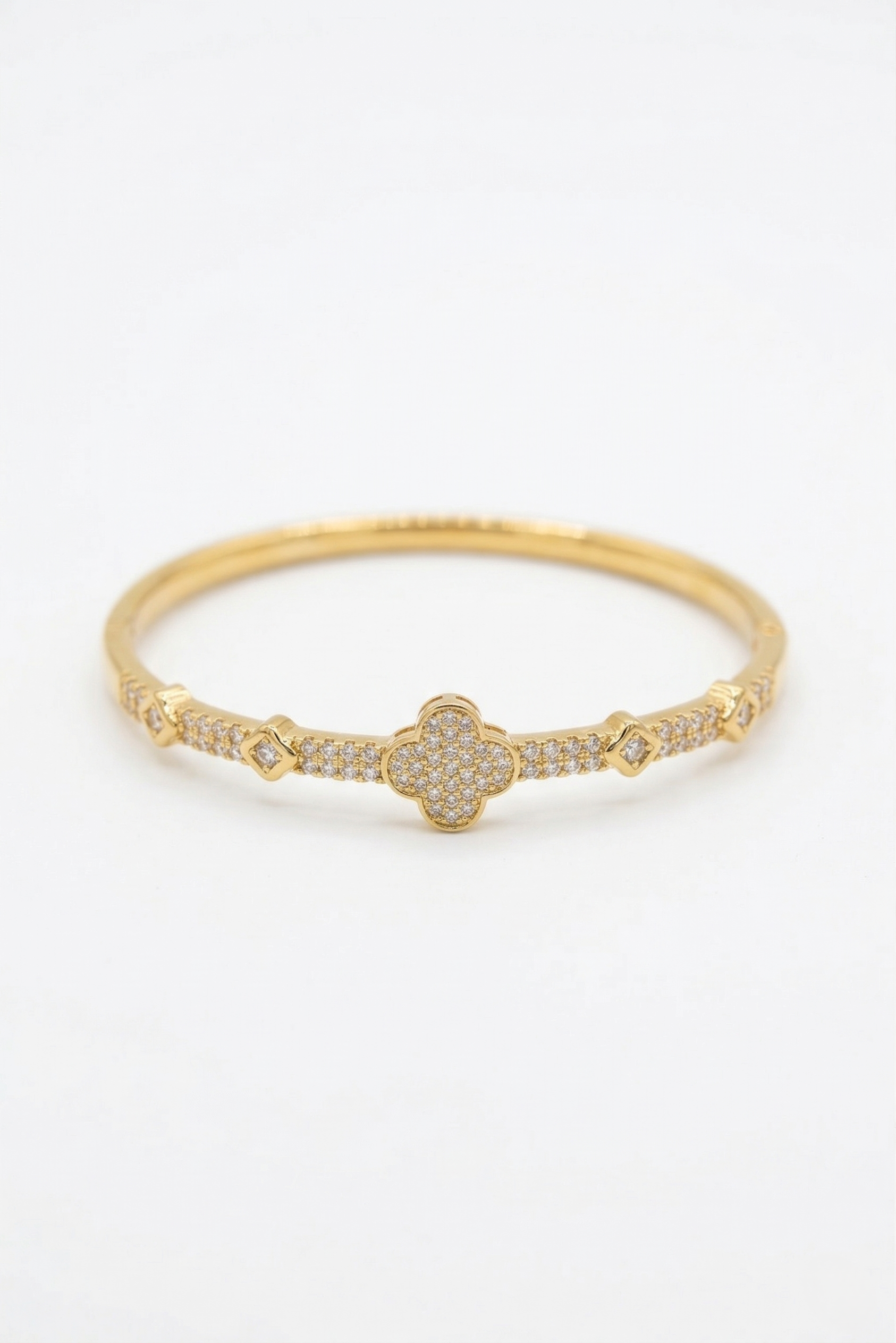 Gilded Clover Bracelet