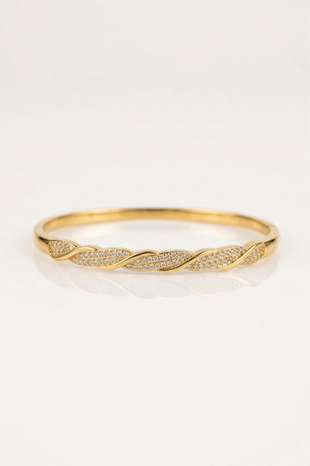 Gilded Helix Bracelet