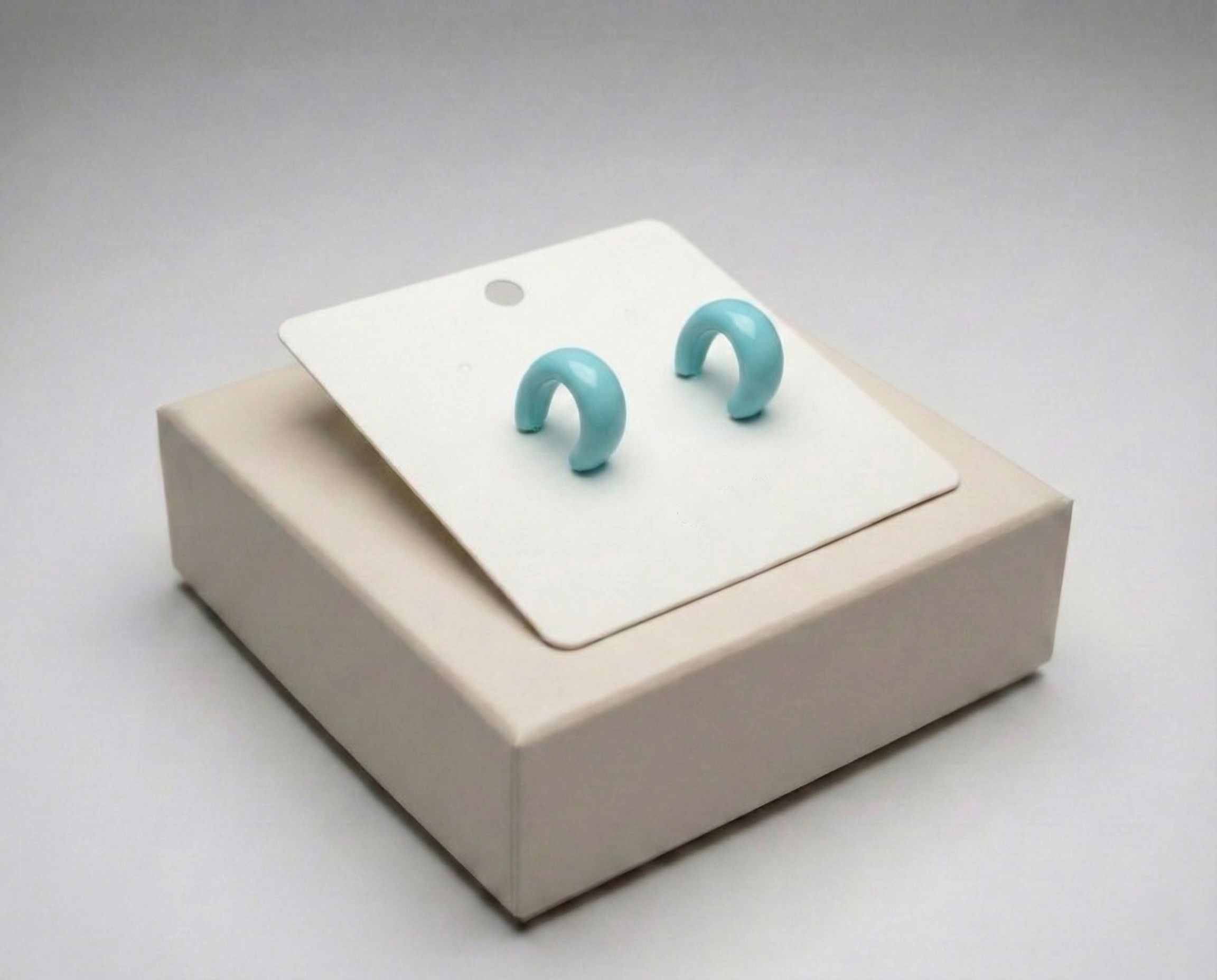 Lucid Curve Stud Earrings