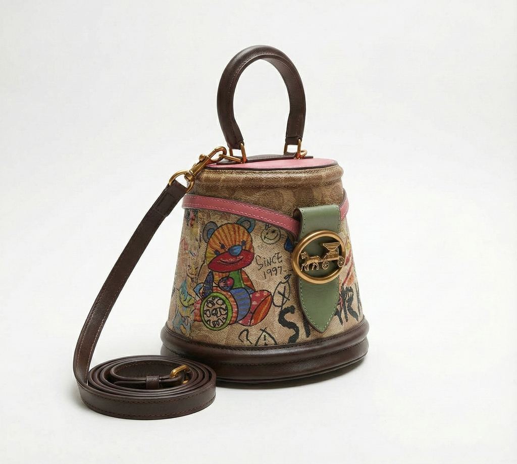 Graffiti Gala Bucket Bag