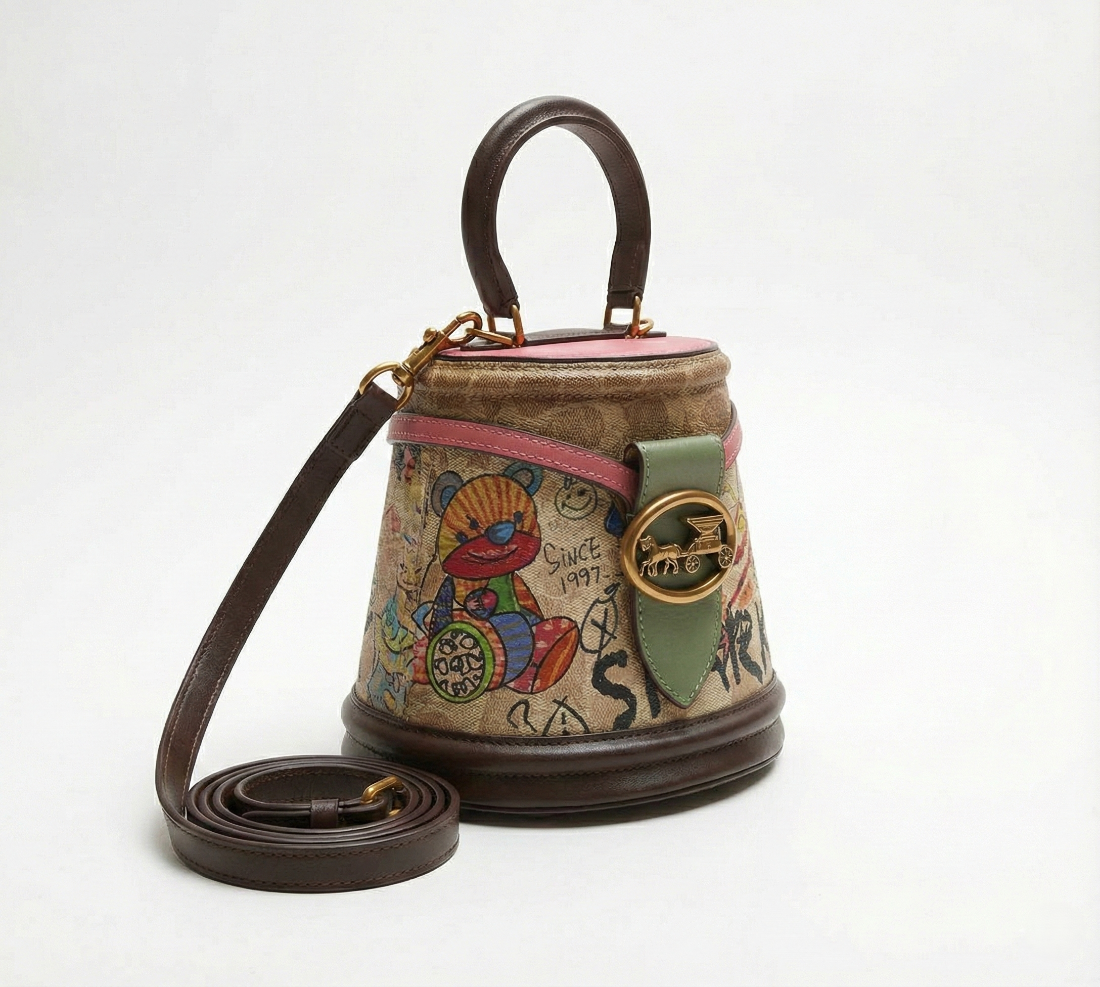 Graffiti Gala Bucket Bag