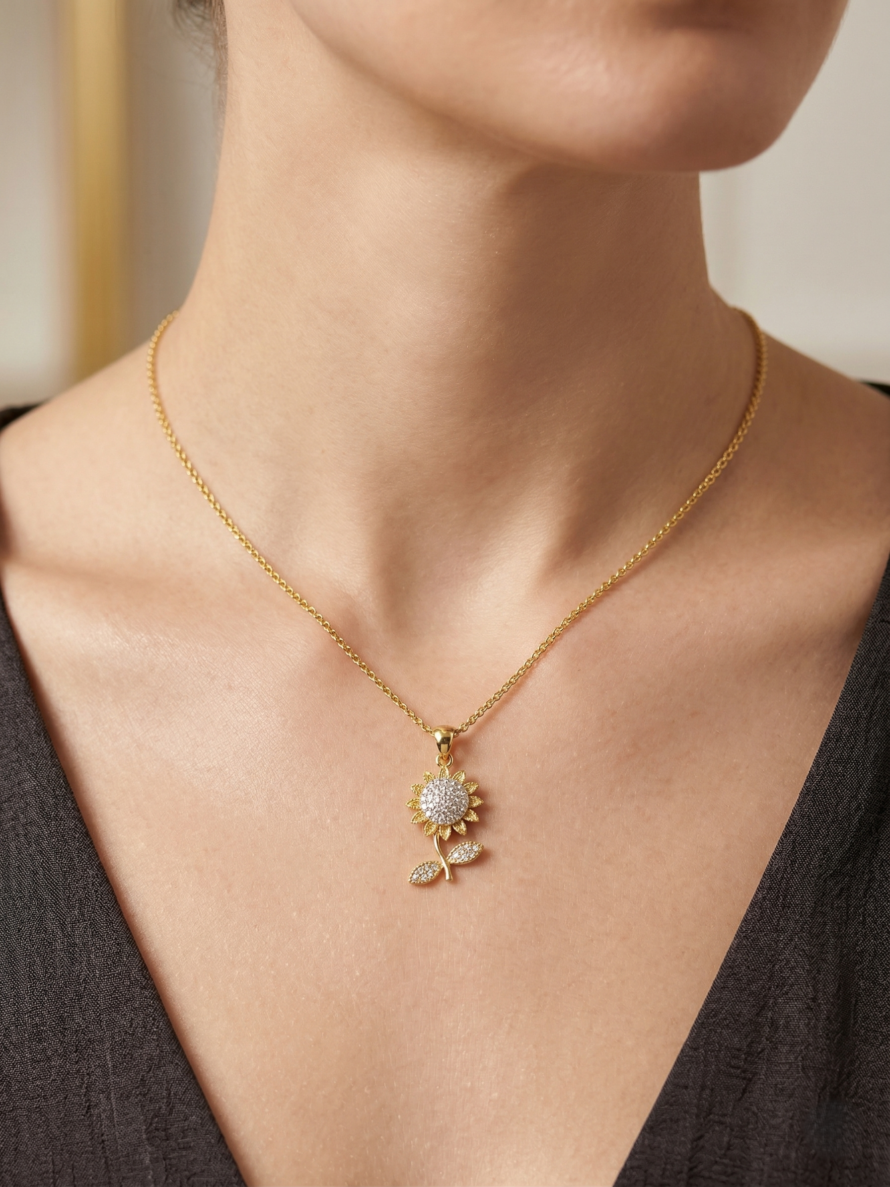 The Sunflower Pendant