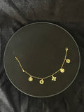 Aurielle Drop Charm Bracelet