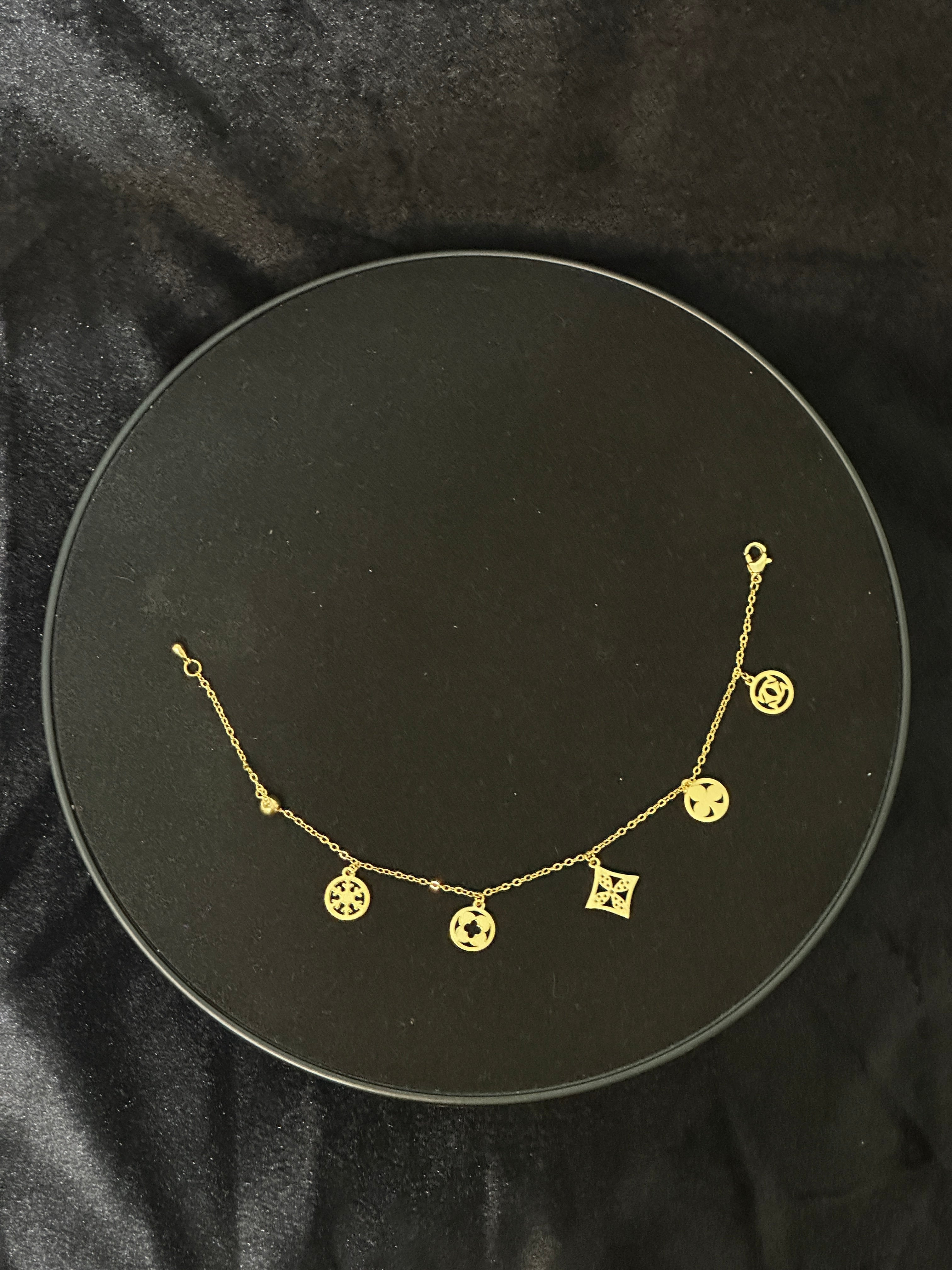 Aurielle Drop Charm Bracelet