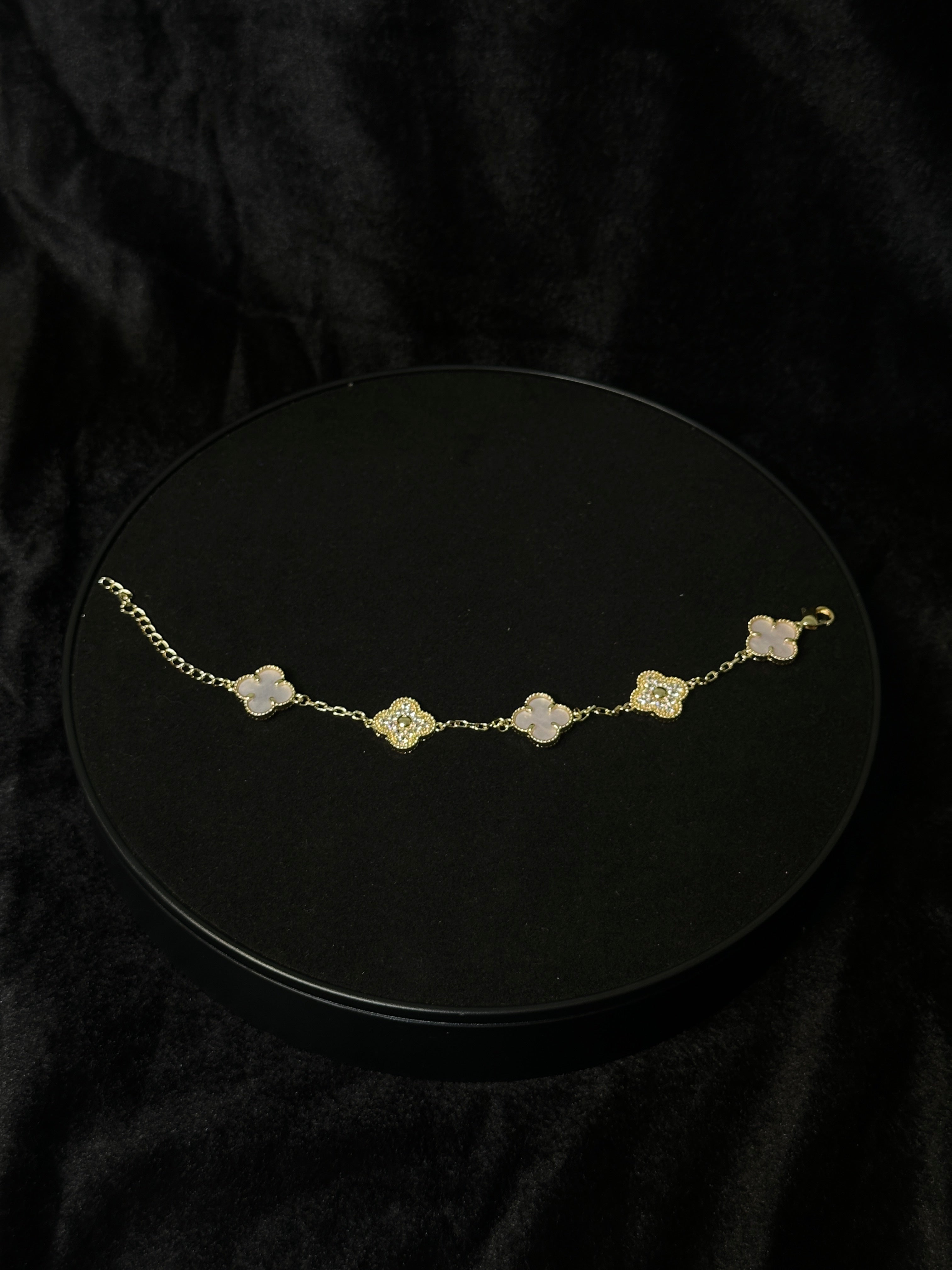 Monarch Crystal Link Bracelet
