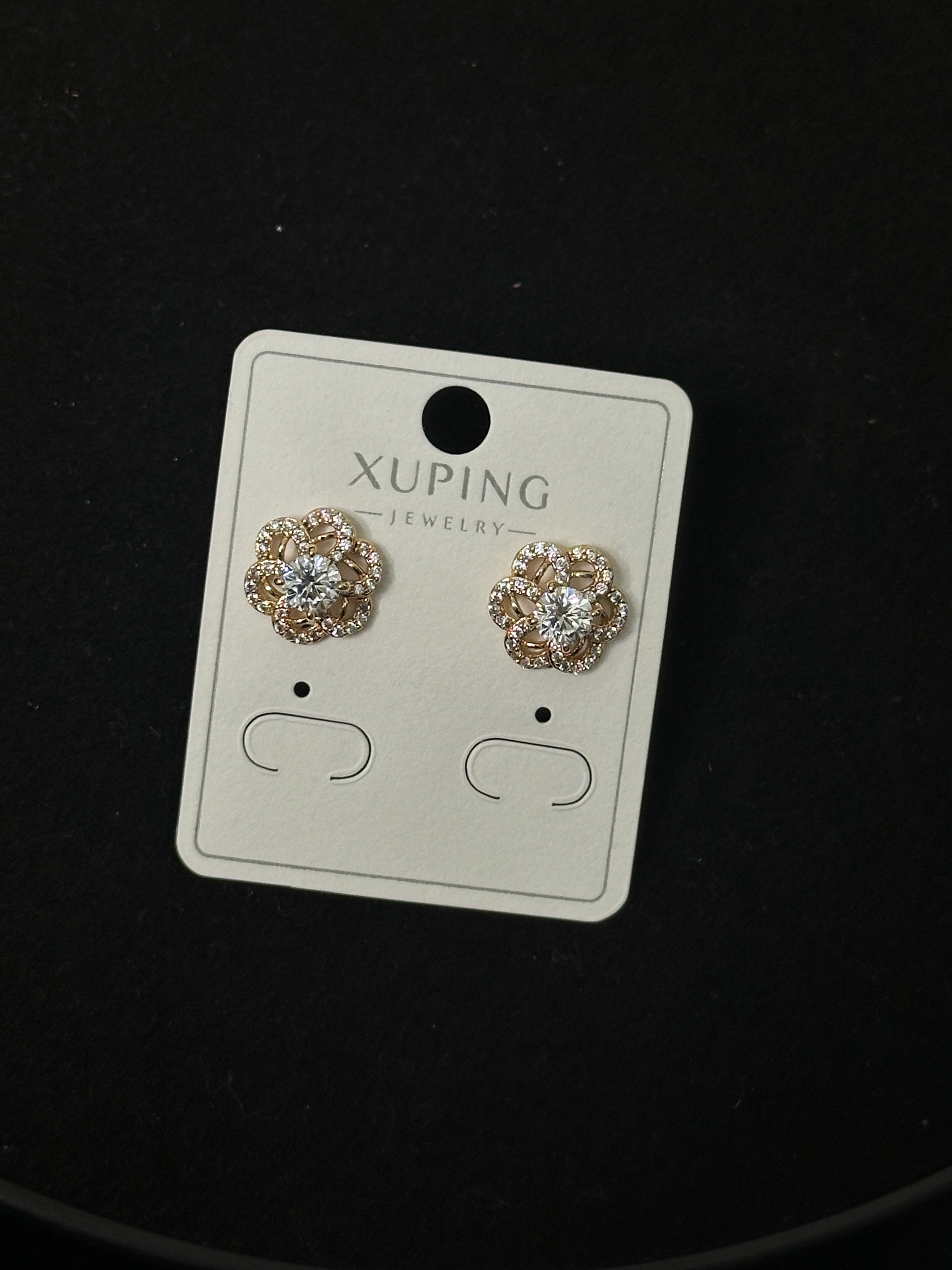 Gold-Plated Stainless Steel Earrings