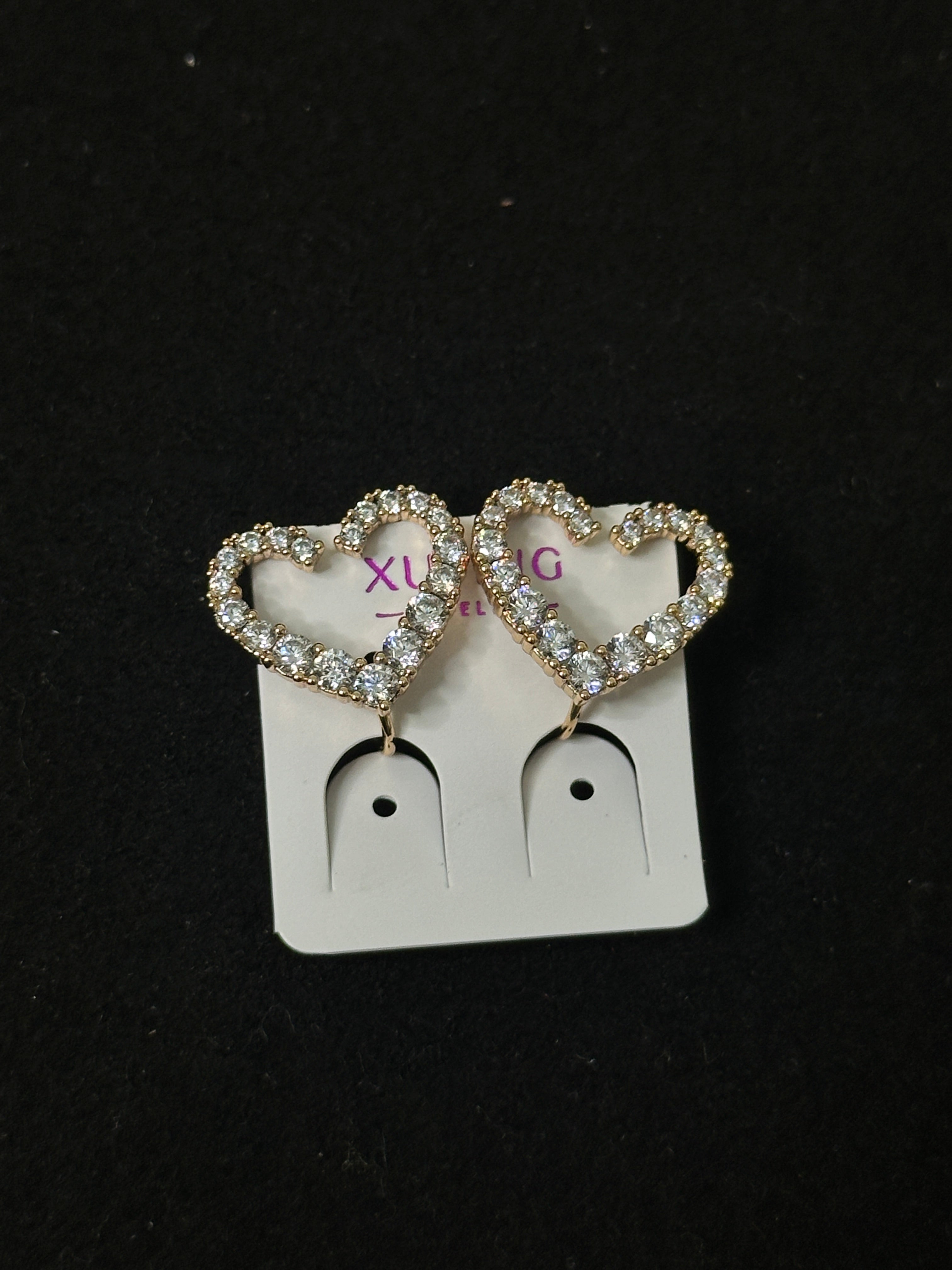 Gold-Plated Stainless Steel Earrings