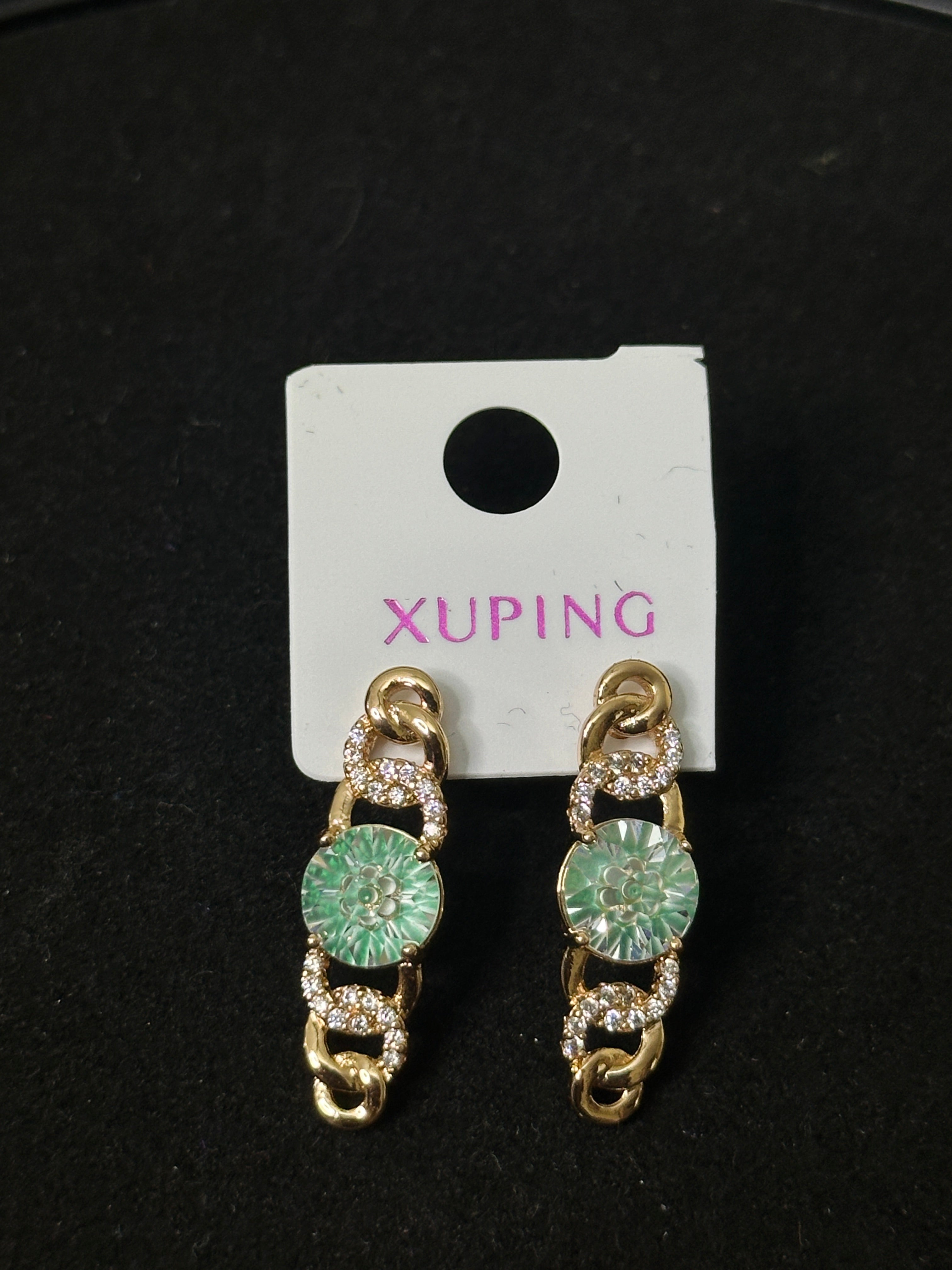 Gold-Plated Stainless Steel Earrings