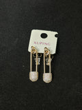 Gold-Plated Stainless Steel Earrings