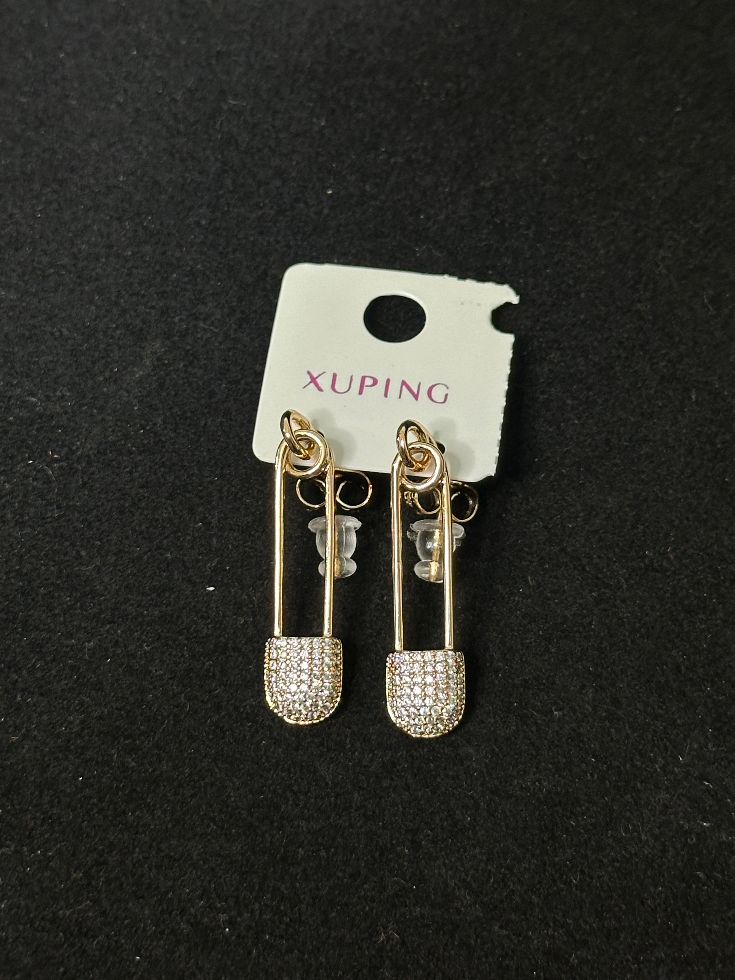 Gold-Plated Stainless Steel Earrings