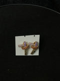 Gold-Plated Stainless Steel Earrings