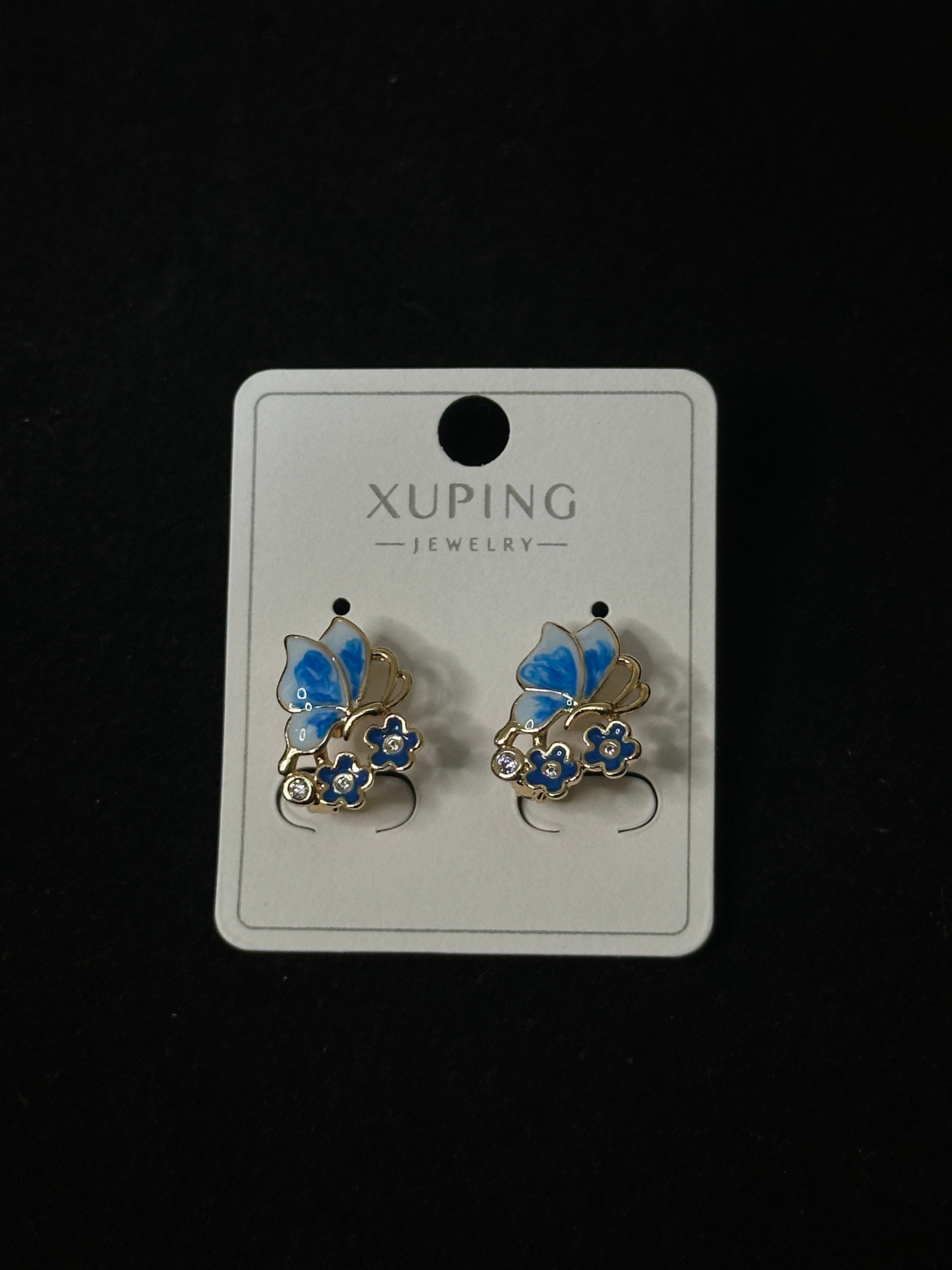 Gold-Plated Stainless Steel Earrings