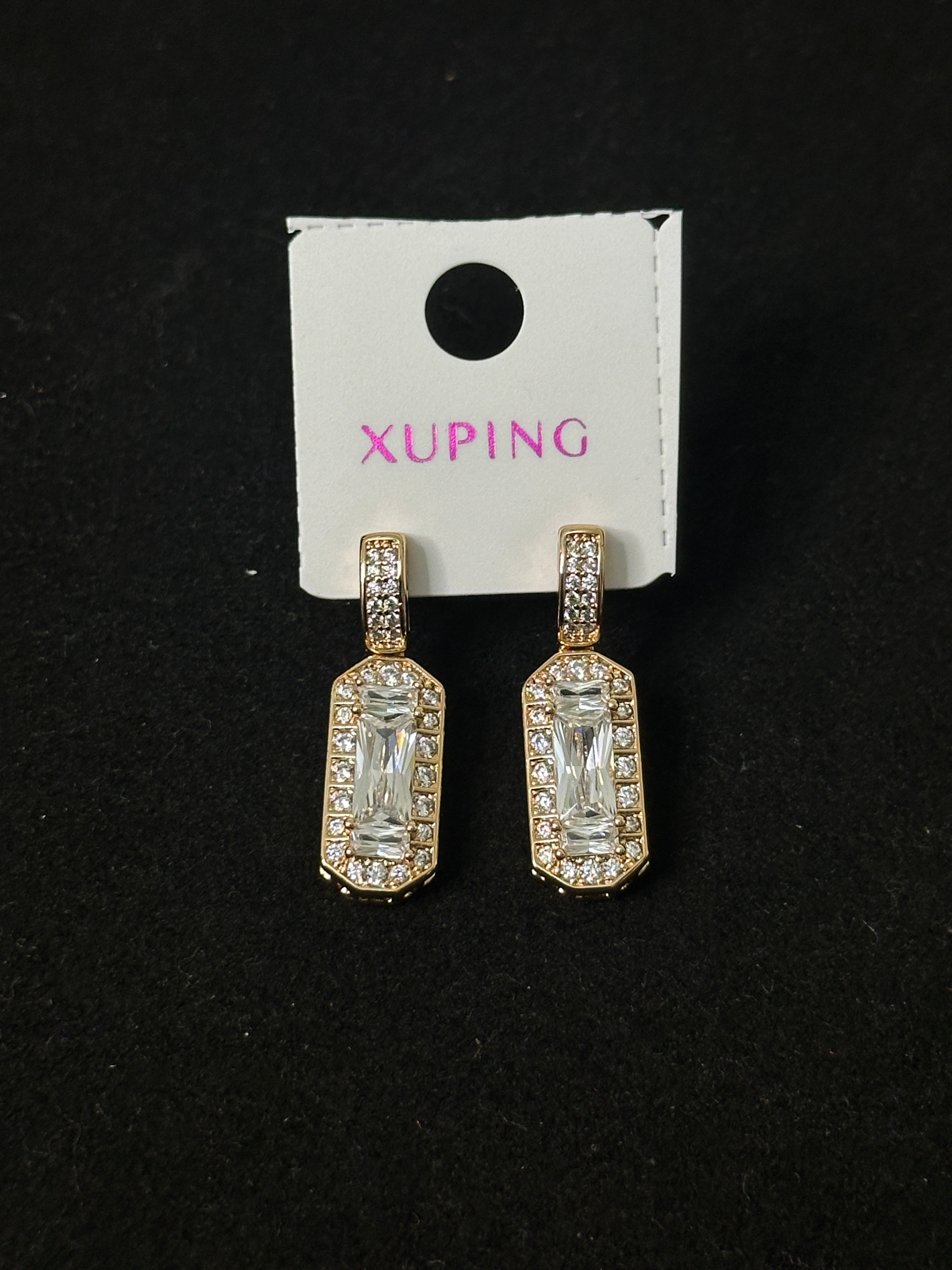 Gold-Plated Stainless Steel Earrings