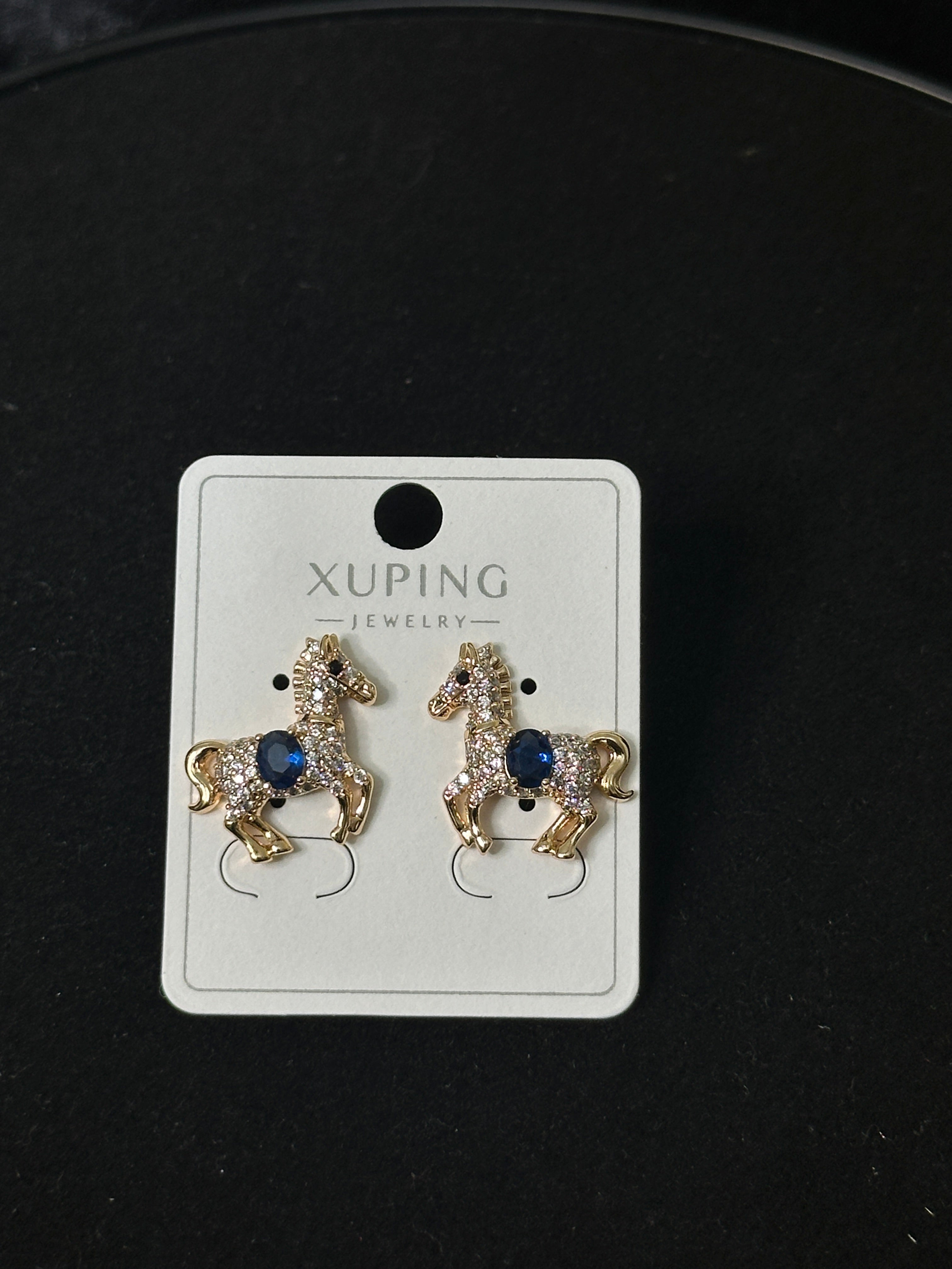 Gold-Plated Stainless Steel Earrings
