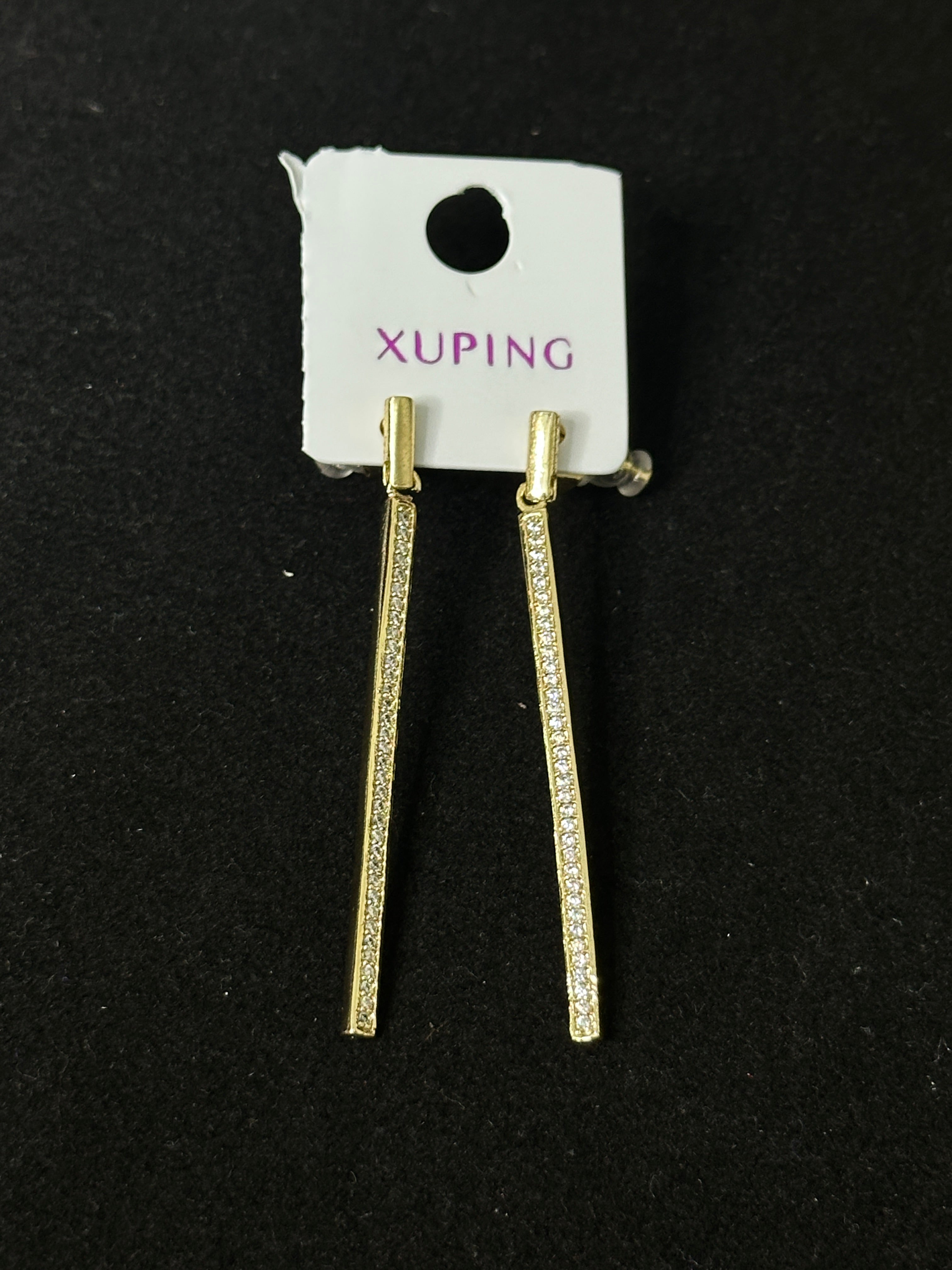 Gold-Plated Stainless Steel Earrings