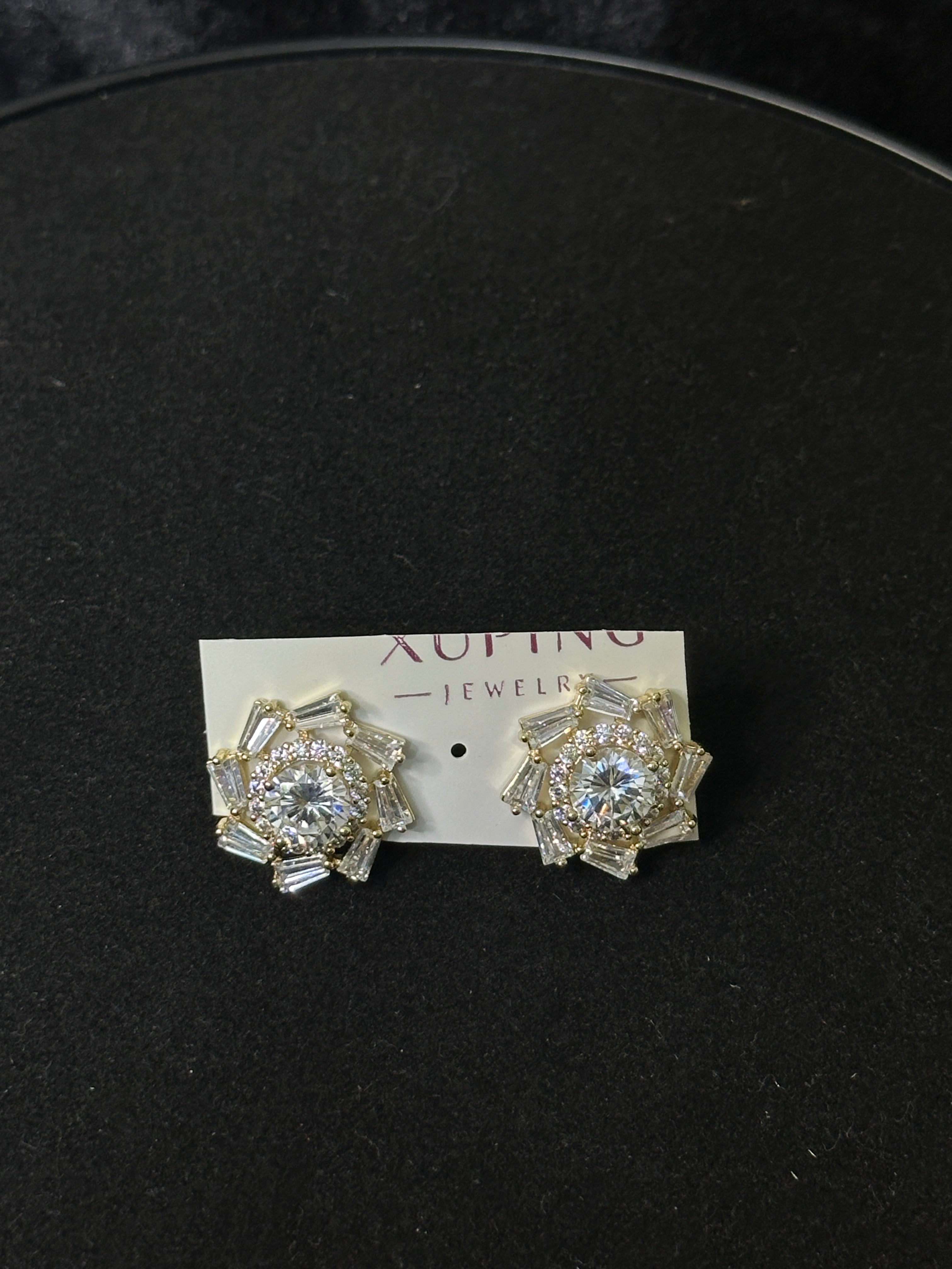 Gold-Plated Stainless Steel Earrings