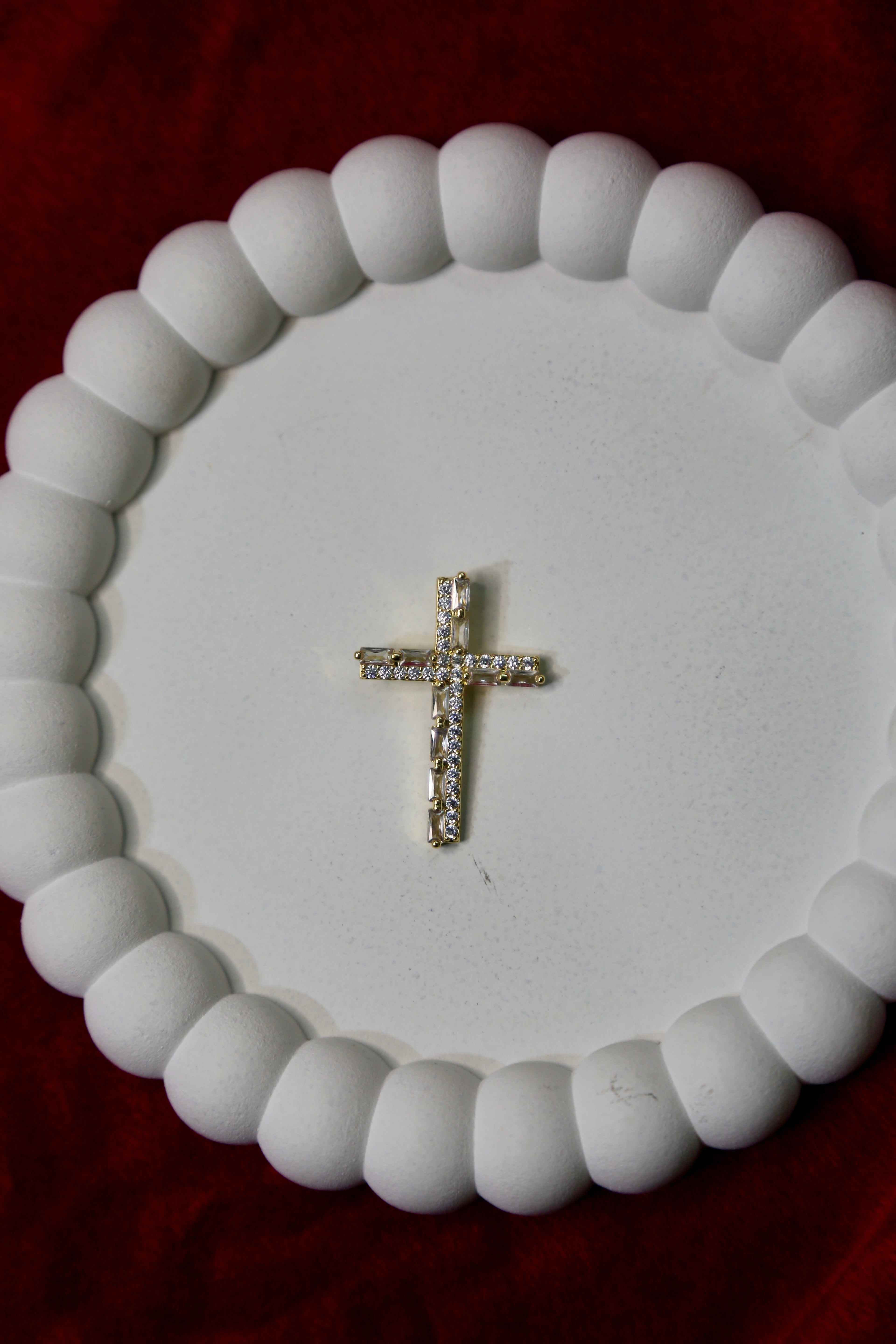 The Crystal Cross Pendant