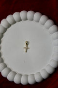 The Dainty Crystal Cross Pendant