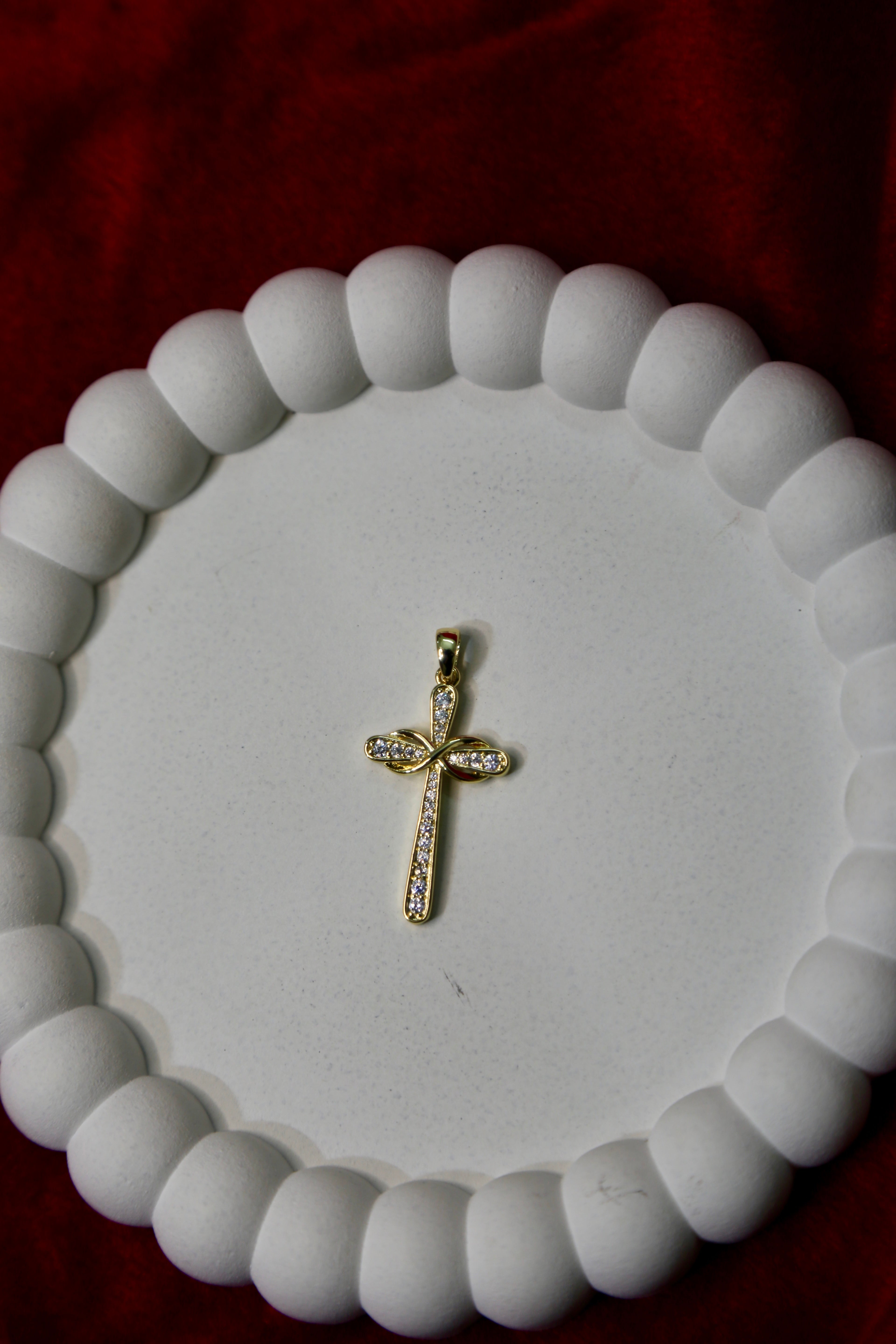 The Flourish Cross Pendant